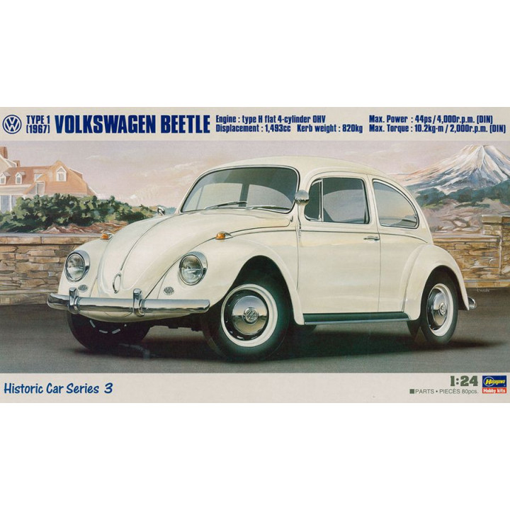 HASEGAWA 1/24 VOLKSWAGEN BEETLE 1967 (HAHC03)