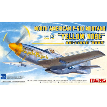 MENG 1/48 P-51D MUSTANG "Yellow Nose"    (LS009)