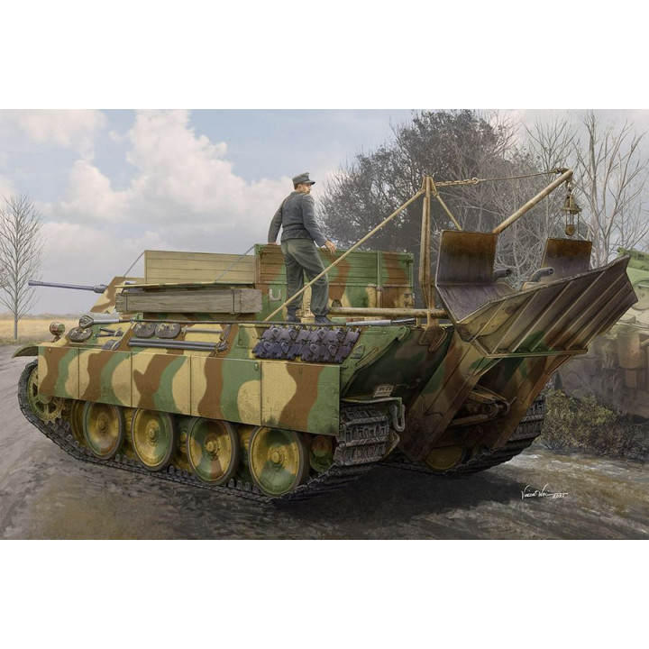HOBBY BOSS 1/35 German Sd.Kfz. 179       Bergepanther Ausf.G (84553)