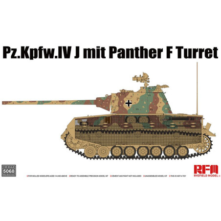 RFM 1/35 PZ.KPFW.IV J MIT PANTHER F      TURRET (RFM5068)