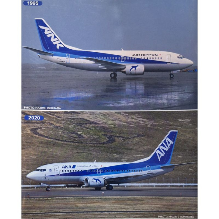 HASEGAWA 1/200 BOEING 737-500 "SUPER DOLPHIN" (10839) duo pack
