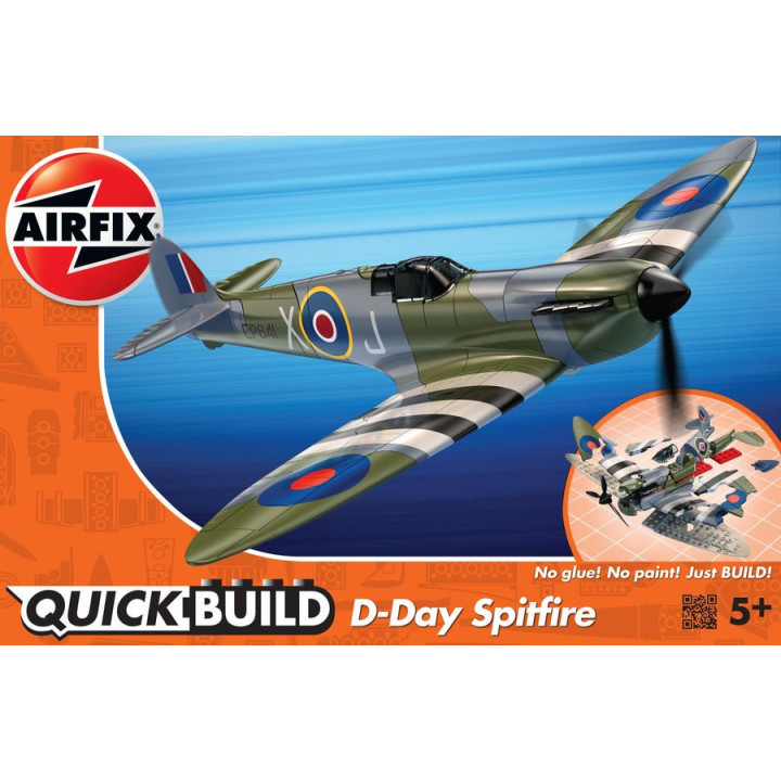 AIRFIX QUICKBUILD D-DAY SPITFIRE (J6045)