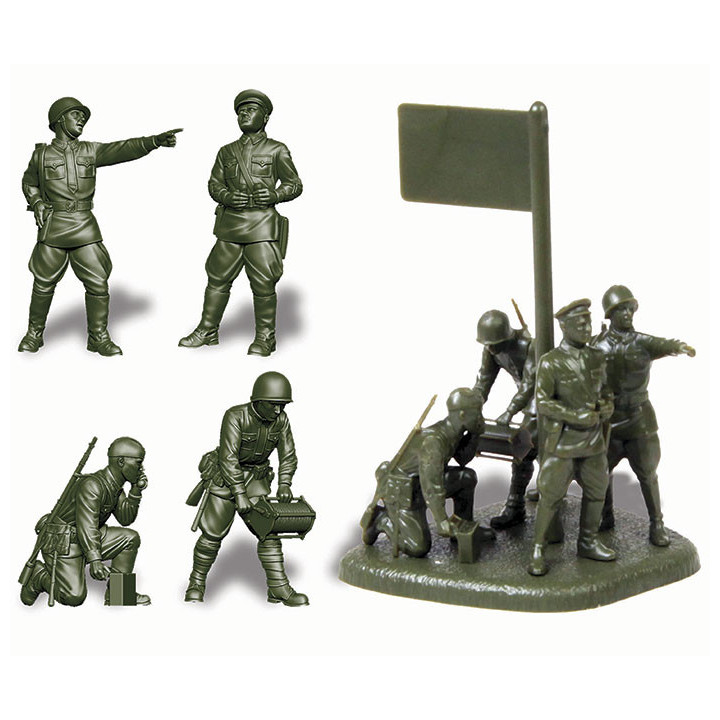 ZVEZDA 1/72 SOVĚTSKÉ VELITELSTVÍ WWII 1941-1943 (6132)