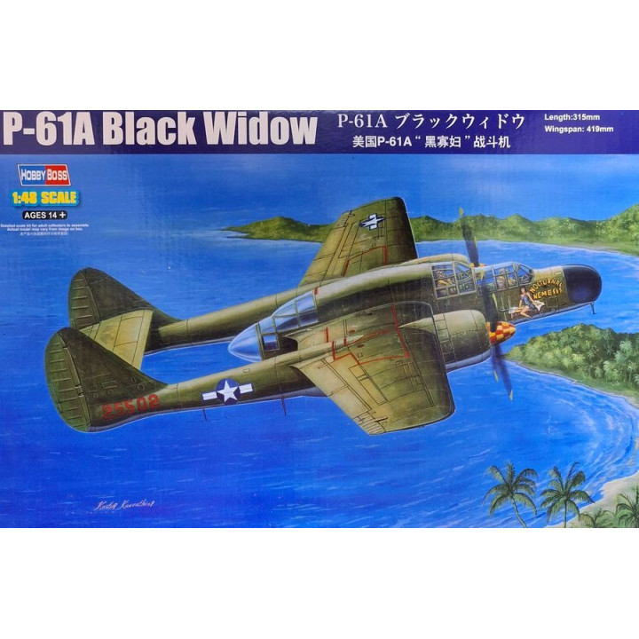 HOBBY BOSS 1/48 P-61A BLACK WIDOW (81730)
