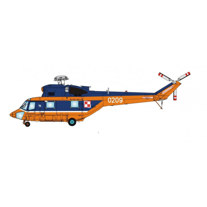 ANSWER 1/48 PZL W-3T FALCON POLISH NAVY TRANSPORT HELICOPTER (48004)