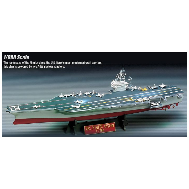 ACADEMY 1/800 CVN-68 USS NIMITZ (14213)