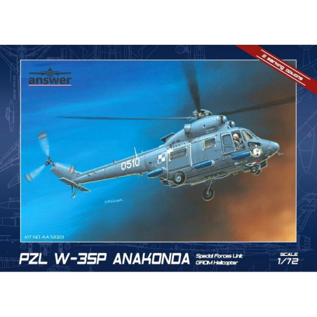 ANSWER 1/72 PZL W-3SP ANAKONDA SPECIAL   FORCES UNIT GROM (72023)