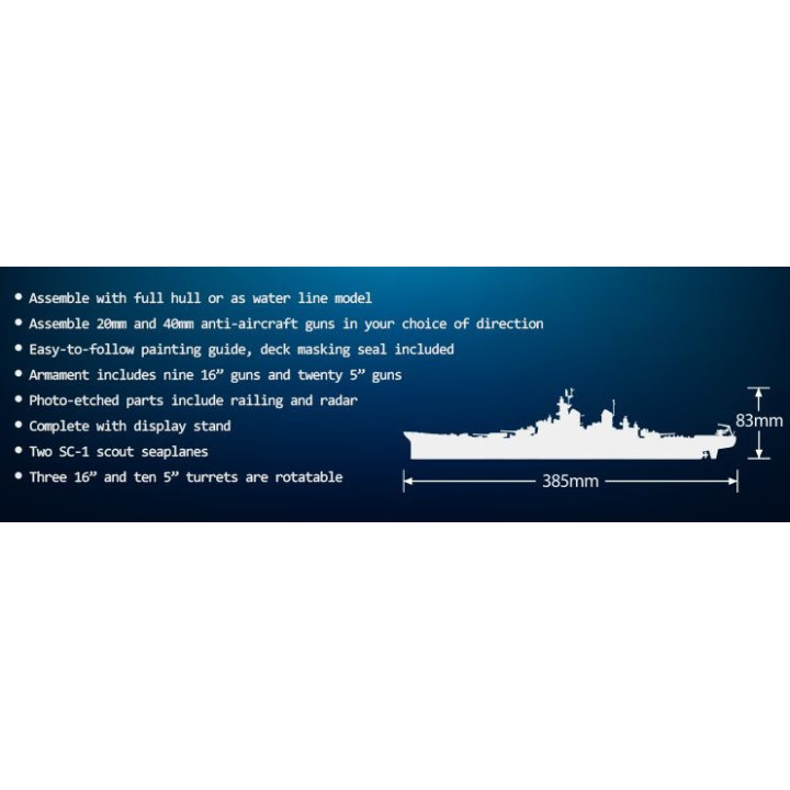 ACADEMY 1/700 BB-63 USS MISSOURI (14223) special edition