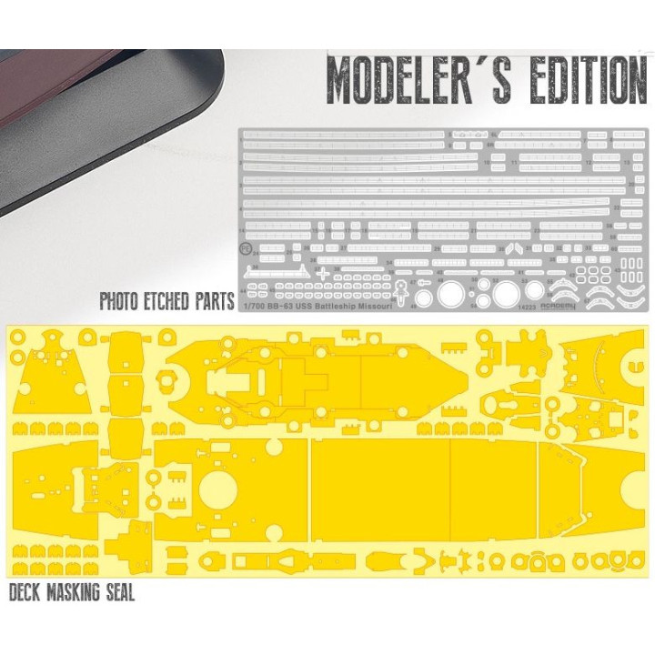 ACADEMY 1/700 BB-63 USS MISSOURI (14223) edycja specjalna