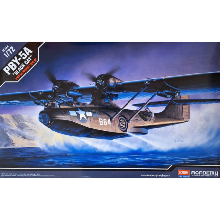 ACADEMY 1/72 PBY-5A CATALINA "BLACK CAT" (12487)