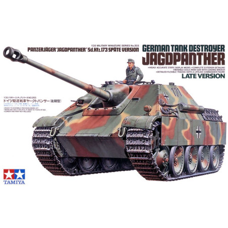 TAMIYA 1/35 GERMAN TANK DESTROYER JAGDPANTHER LATE VERSION (35203)
