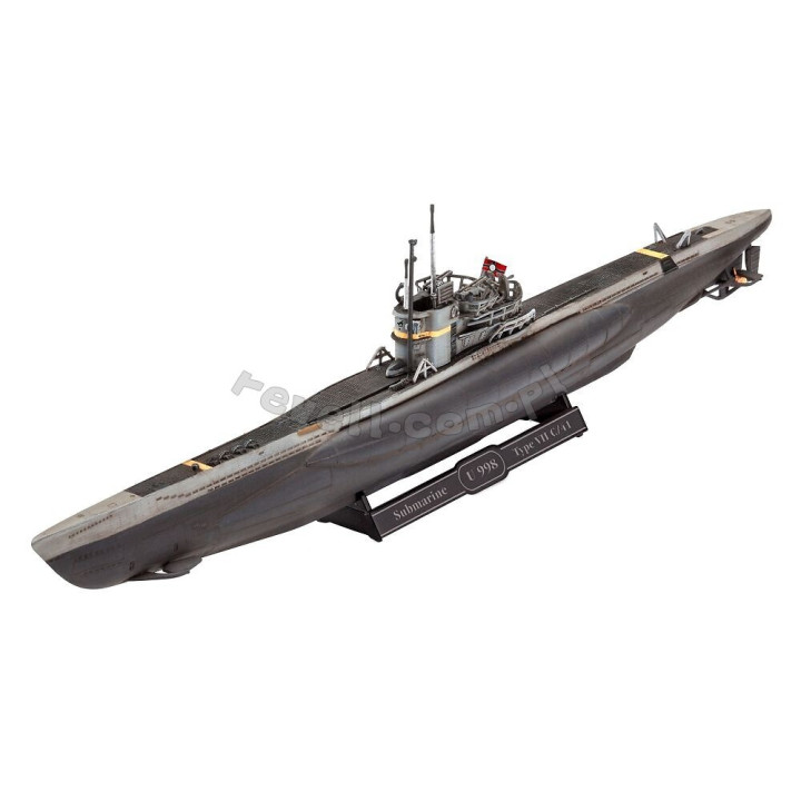 REVELL 1/350 GERMAN SUBMARINE TYPE VIIC/41 (05154)
