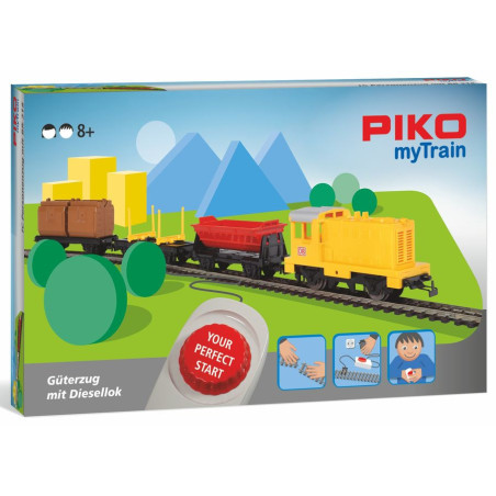 PIKO 57090 PIKO myTrain - zestaw starowy / + plakat