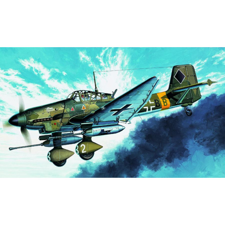 ACADEMY 1/72 JU-87G-1 STUKA "TANK        BUSTER" (12450)