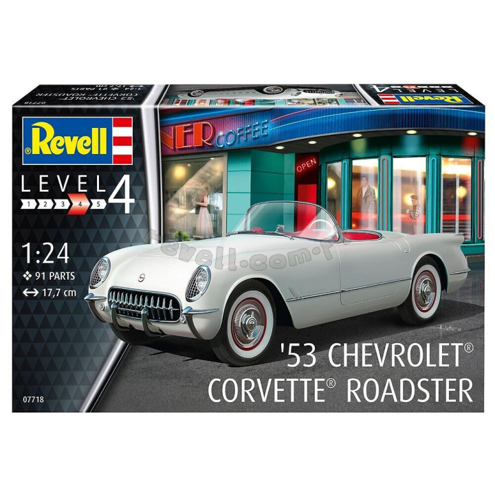 REVELL 1/24 CORVETTE 1953 ROADSTER (07718)