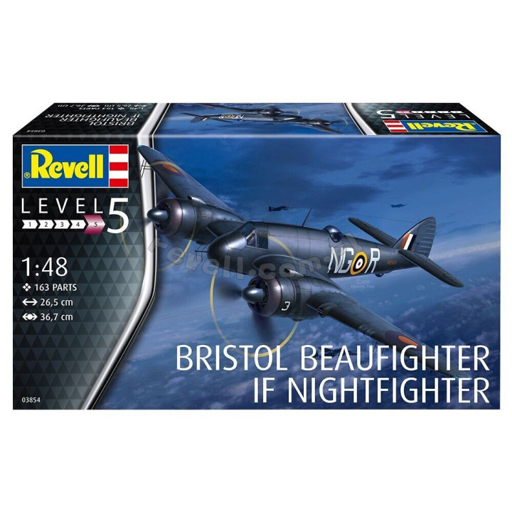 REVELL 1/48 BRISTOL BEAUFIGHTER MK.IF NIGHTFIGHTER 03854