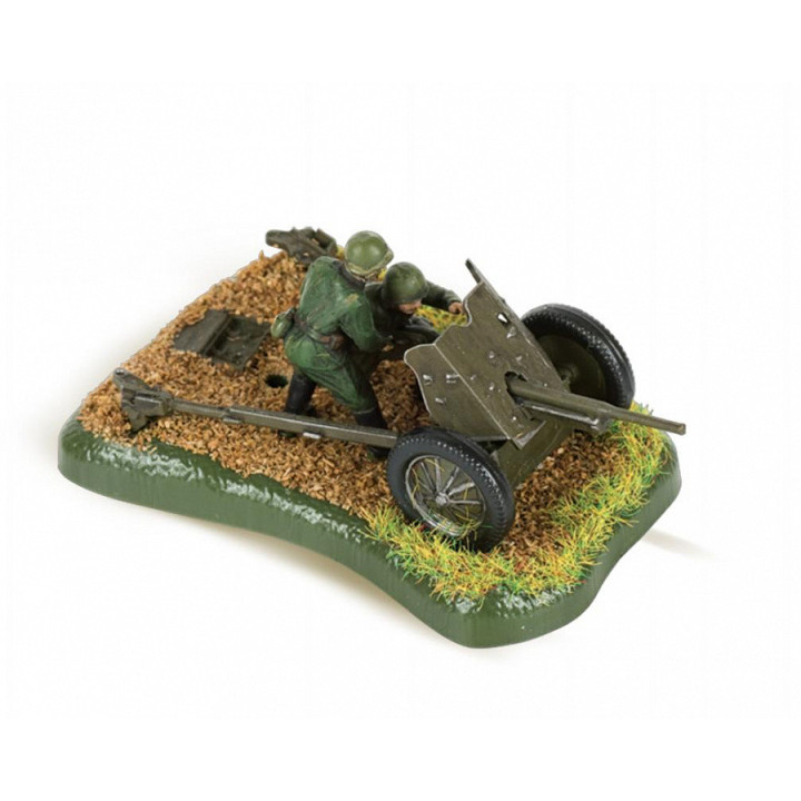 ZVEZDA 1/72 SOVIET ANTI-TANK GUN 45mm (6112)
