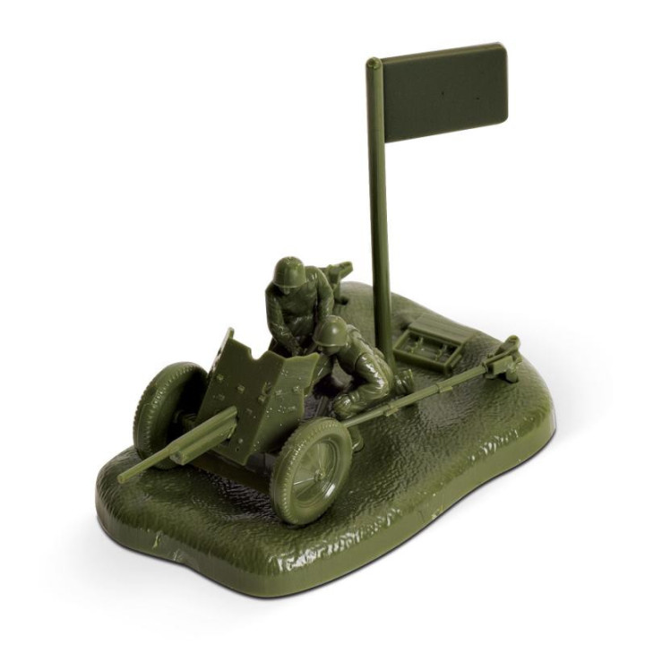 ZVEZDA 1/72 SOVIET ANTI-TANK GUN 45mm (6112)