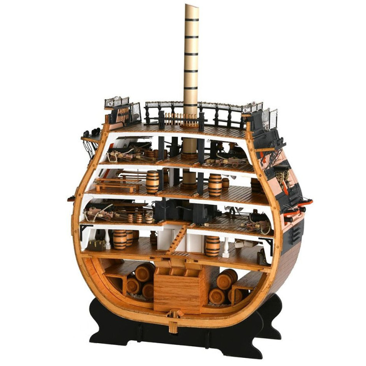 ARTESANIA LATINA 20500 HMS Victory - příčný řez