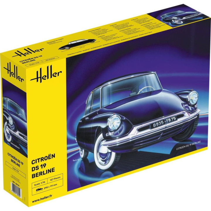HELLER 1/16 CITROEN DS19 (80795)