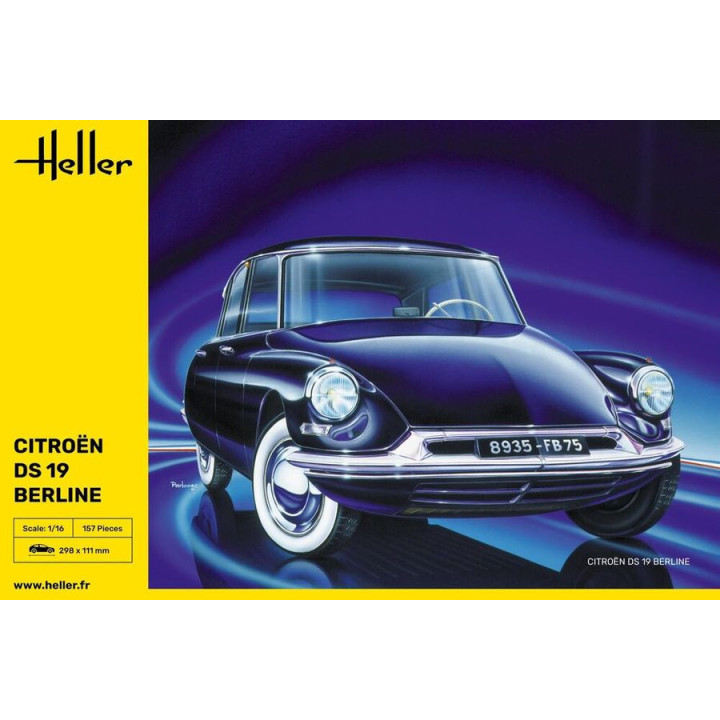 HELLER 1/16 CITROEN DS19 (80795)