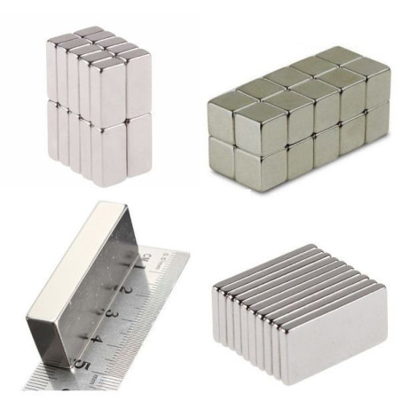 NEODYMES PLATE MAGNES 30*10*15 mm ( 84 )