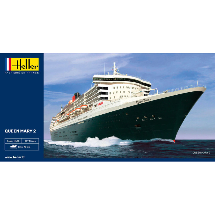 HELLER 1/600 QUEEN MARY 2 (80626)