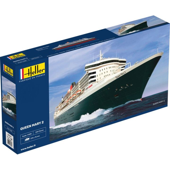 HELLER 1/600 QUEEN MARY 2 (80626)