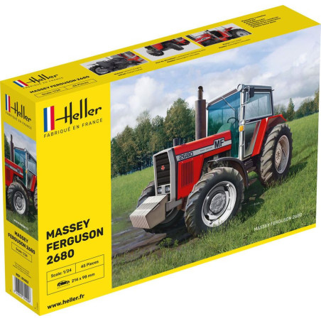 HELLER 1/24 MASSEY FERGUSON 2680 (81402)