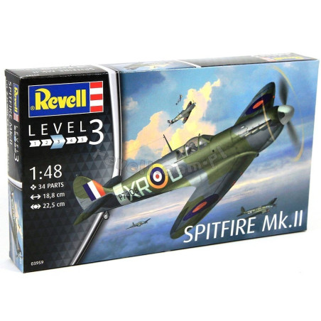 REVELL 1/48 SUPERMARINE SPITFIRE MK.II 03959