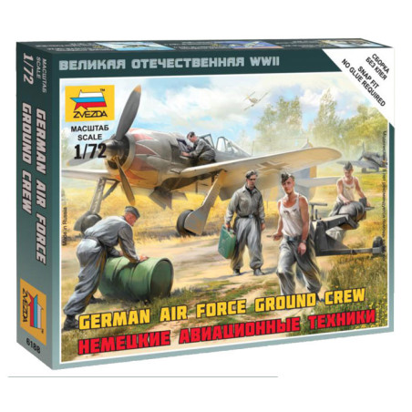 ZVEZDA 1/72 NĚMECKÉ POZEMNÍ LETECTVO (6188)