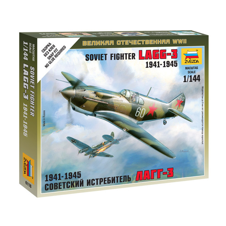 ZVEZDA 1/144 SOVIET FIGHTER LAGG-3 (6118)