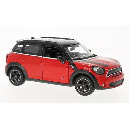 RASTAR 1/24 MINI COOPER S COUNTRYMAN (R60) červená/černá (56400)