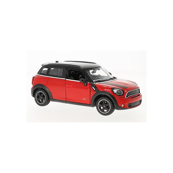 RASTAR 1/24 MINI COOPER S COUNTRYMAN (R60) červená/černá (56400)