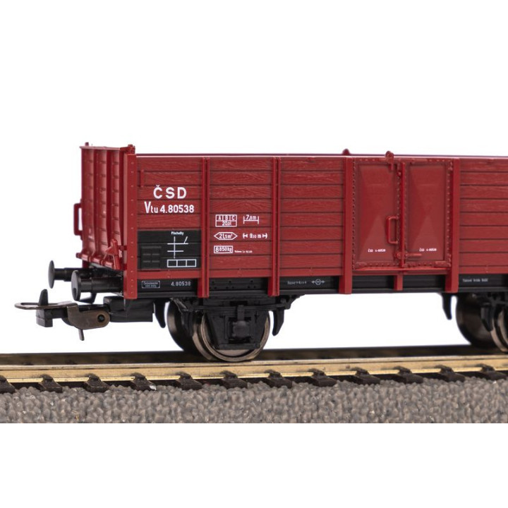 PIKO 54495 OTWARTY WAGON TOWAROWY OGwg   CSD ep.III