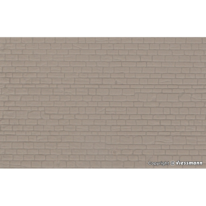 KIBRI 34146 H0 DESKA 20*12 cm - kamenná stěna