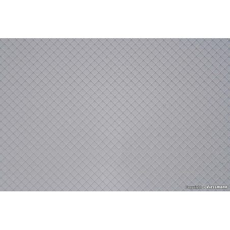 KIBRI 34144 H0 PŁYTKA 20*12 cm -         dachówka romb