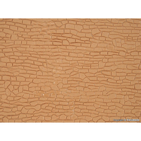 KIBRI 34120 H0 PLATE 20*12 cm - stone wall