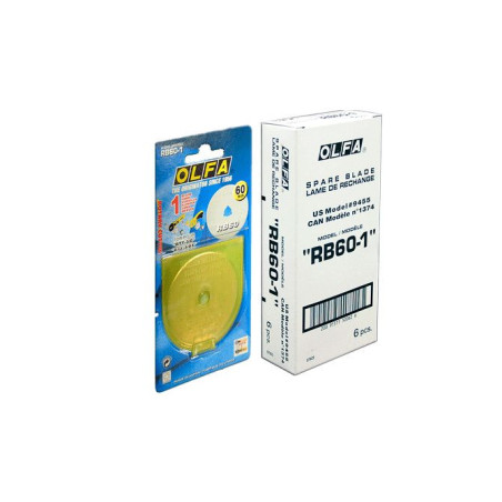 OLFA Čepel nože RTY-3 kruhová 60 mm (RB60-1)