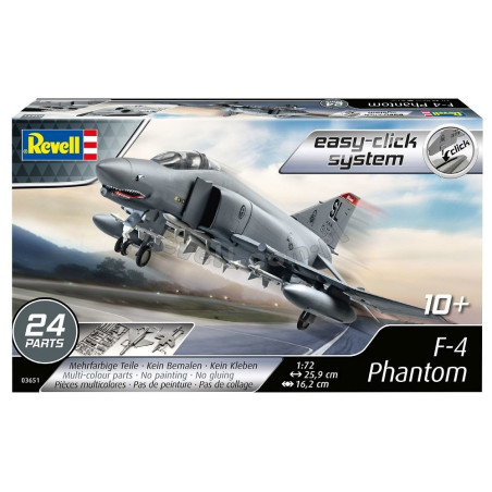 REVELL 1/72 F-4E PHANTOM / Easy-Click    System (03651)