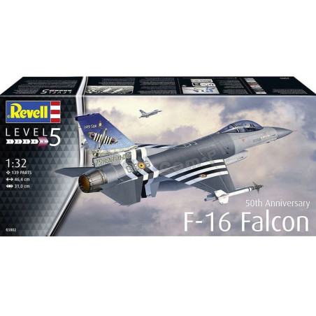 REVELL 1/32 F-16 Falcon (03802) 50th     Anniversary