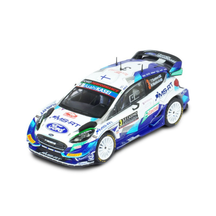 IXO 1/43 FORD FIESTA WRC No.3 (786) T.Suninen / N.Markkula 2021 RALLYE WM / MONTE CARLO