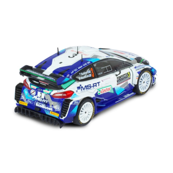 IXO 1/43 FORD FIESTA WRC No.3 (786) T.Suninen / N.Markkula 2021 RALLYE WM / MONTE CARLO