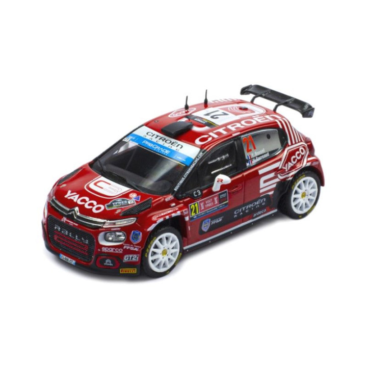 IXO 1/43 CITROEN C3 Rally 2 No.21 WRC2 (878.22) Y.Rossel / B.Boulloud 2022 RALLY YPERN