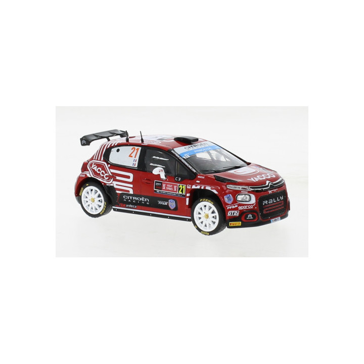 IXO 1/43 CITROEN C3 Rally 2 č. 21 WRC2 (878.22) Y.Rossel / B.Boulloud 2022 RALLY YPERN
