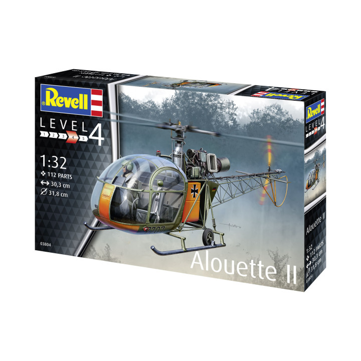 REVELL 1/32 Alouette II (03804)