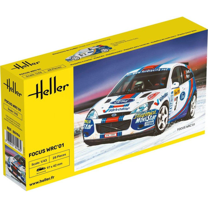 HELLER 1/43 FOCUS WRC "01 (80196)