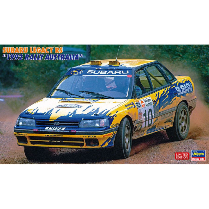 HASEGAWA 1/24 SUBARU LEGACY RS (20527) "1992 RALLY AUSTRALIA"