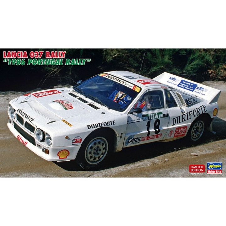 HASEGAWA 1/24 LANCIA 037 RALLY (20584) "1986 PORTUGAL RALLY"