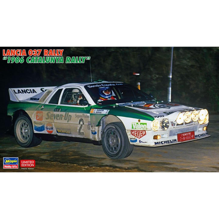 HASEGAWA 1/24 LANCIA 037 RALLY (20566) "1986 CATALUNYA RALLY"